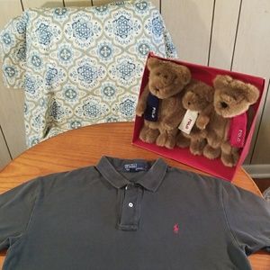 POLO by RALPH LAUREN Shirt Green Mens L Large